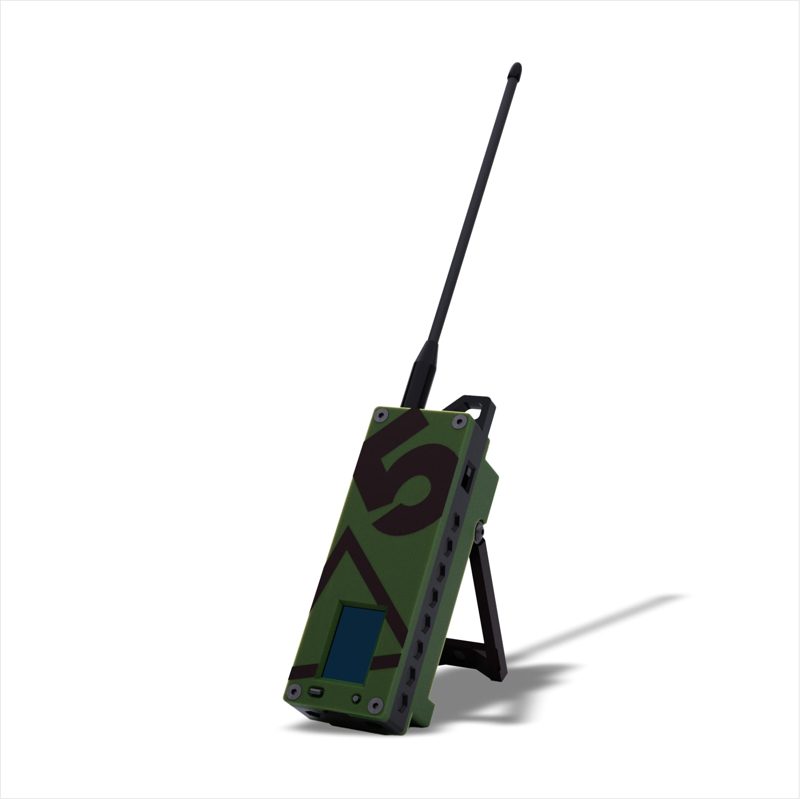 SpecFive Trekker Delta LoRa GPS Communicator – Meshtastic Off-Grid Radio for Secure Messaging, No Cell Service Needed – Ideal for Emergency and Survival Use (Black, Meshtastic)