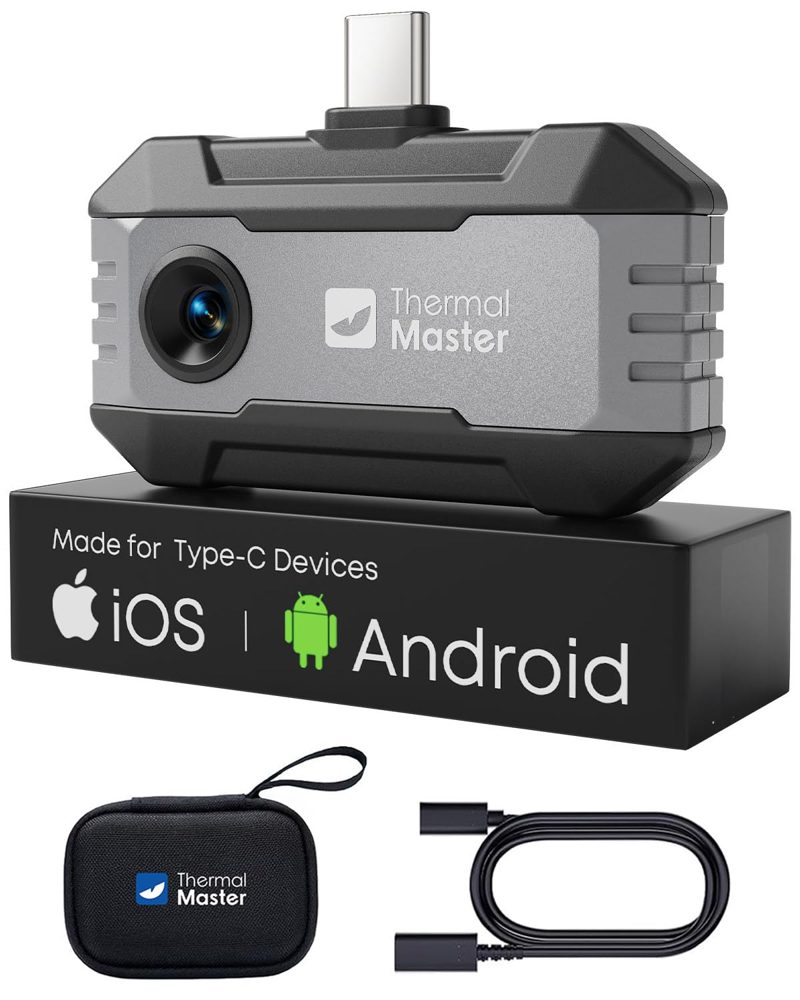 Thermal Master P1 Thermal Camera for Any USB-C iPhone & Android, 160x120 Ir