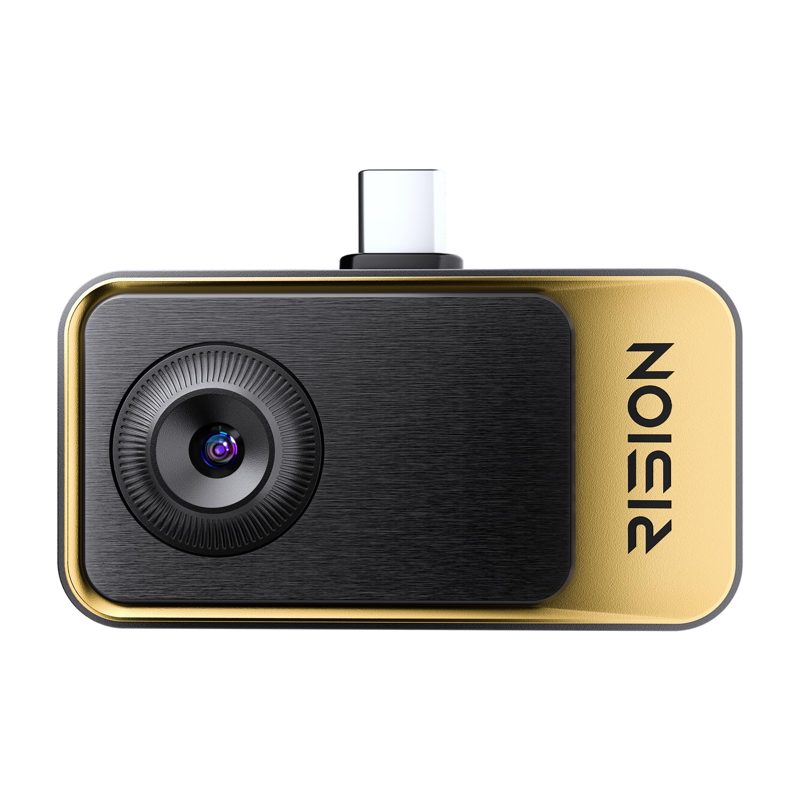 RISION Magic Thermal Camera, 320x240 QuadIR, Hot/Cold Spot Track, Live Temp