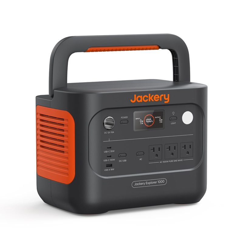 Jackery Explorer 1000 v2 Portable Power Station,1070Wh,1500W