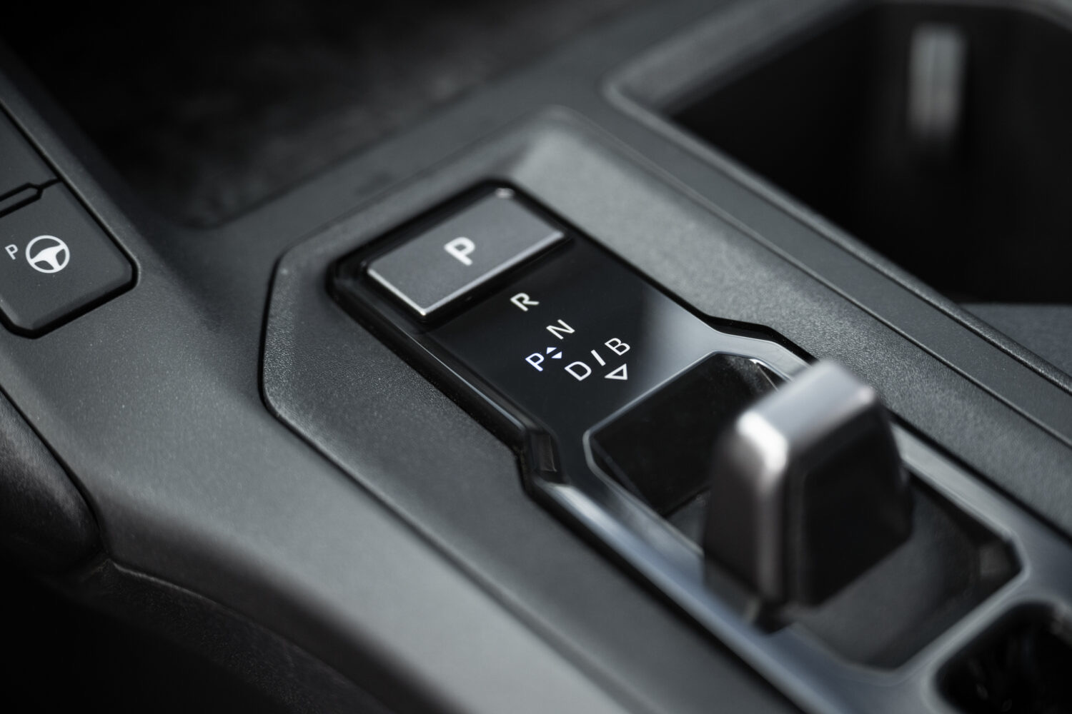 The Toyota RAV4 center console detail, official Toyota press photography.