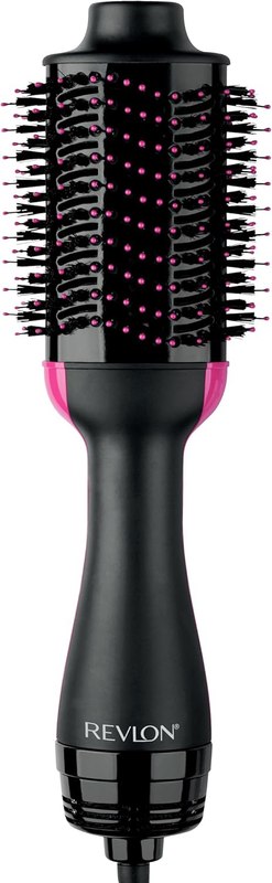 REVLON One-Step Volumizer Hair Dryer and Styler, 2.8" Barrel, Black | Salon Quality Blowout Brush for Damp to Dry Hair, 3 Heat Settings, Best for Medium to Long Hair