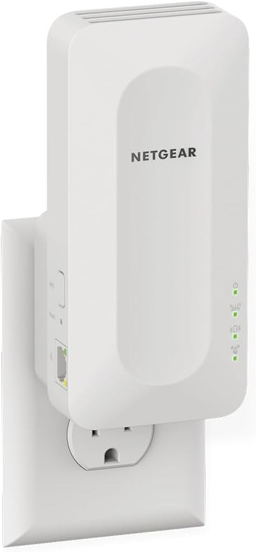 NETGEAR WiFi 6 Mesh Range Extender (EAX14) - Add up to 1,200 sq. ft. and up to 20 Devices with AX1800 Dual-Band Wireless Signal Booster & Repeater (up to 1.8 Gbps Speed), WPA3 Security, Smart Roaming