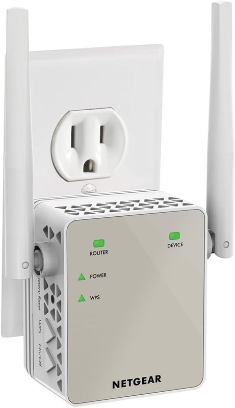 NETGEAR WiFi Range Extender (EX6120) - Add up to 1,500 sq. ft., 25 Devices - AC1200 Dual Band Wireless Signal Extender (Up to 1.2 Gbps Speed), Compact Wall Plug Design – Free Expert Help