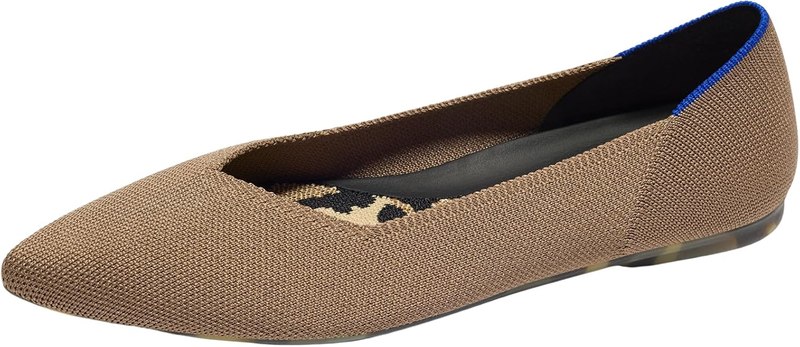 Rothy's The Point II, Women's Slip-On Ballet Flat | Pointed-Toe, Cushioned Insole, Sustainable & Machine Washable, Made with Recycled Plastic Bottles