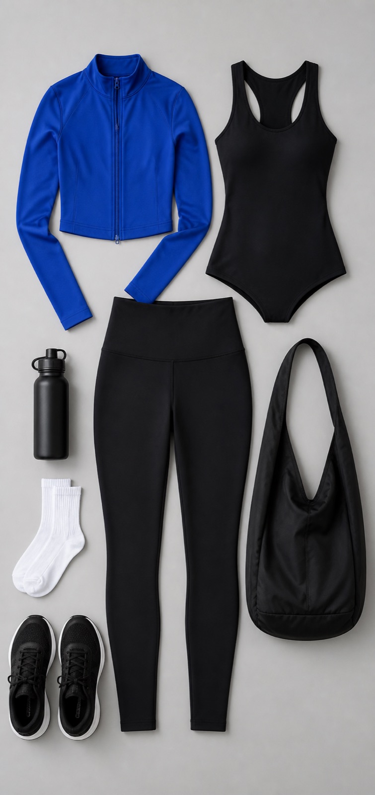 Outfit with Cobalt Unitard curated by @dopasnap
