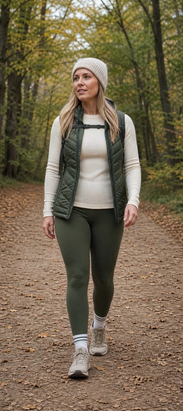 Outfit with Green Hiking Pants curated by @dopasnap