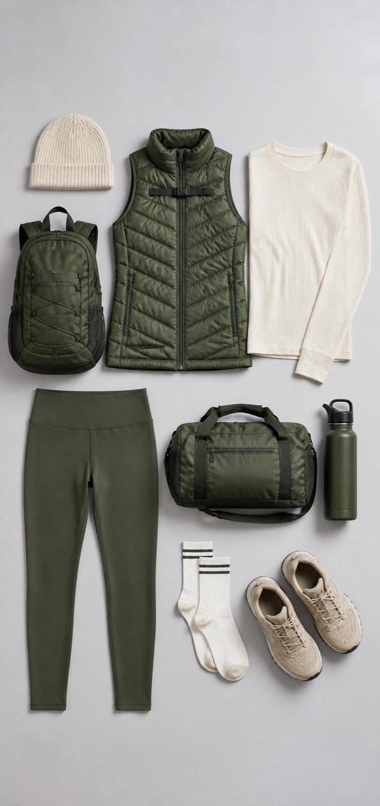 Outfit with Green Hiking Pants curated by @dopasnap