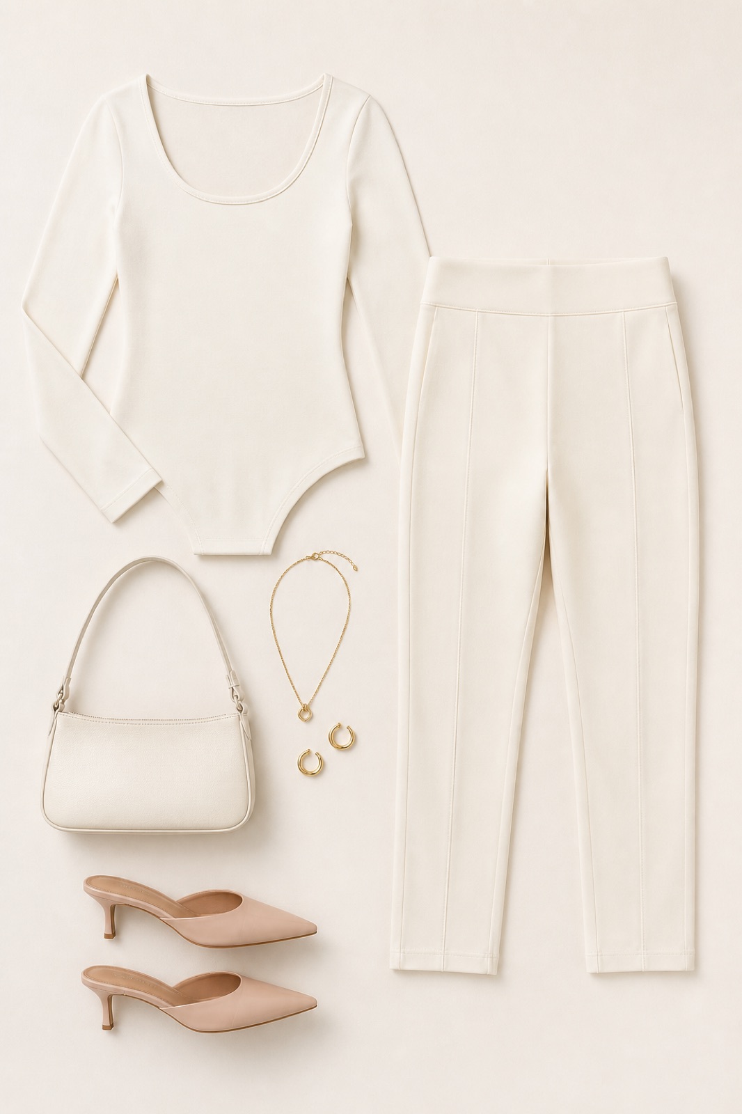 Outfit with Ivory Studio Capri curated by @dopasnap