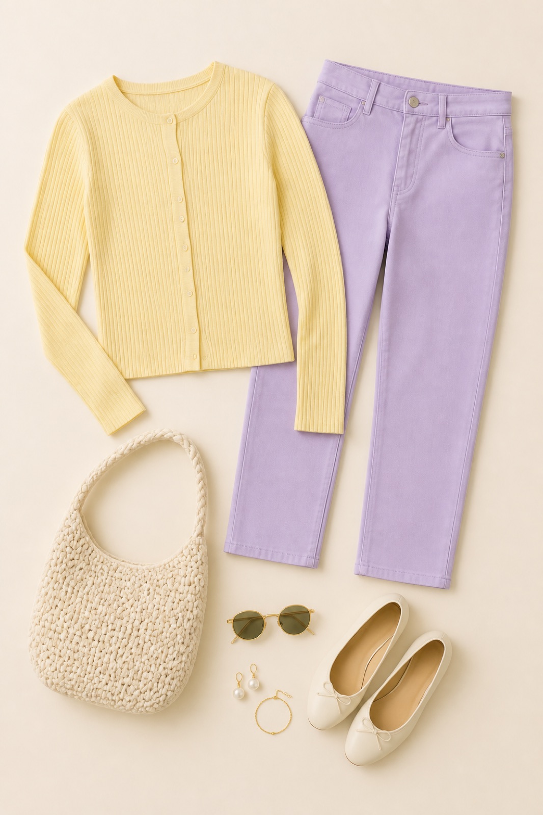 Outfit with Lavender & Butter Capri curated by @dopasnap