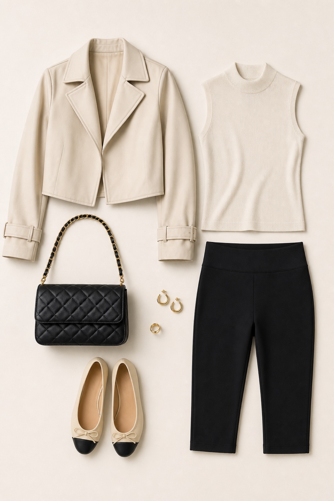 Outfit with Quiet Luxury Capri curated by @dopasnap