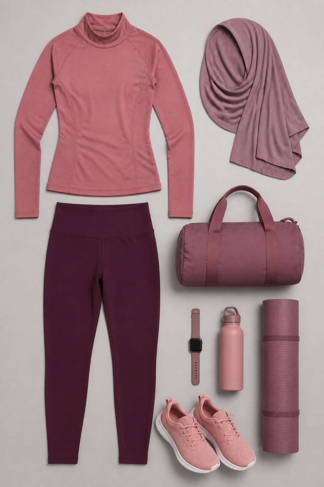 Outfit with Rose Activewear Set curated by @dopasnap