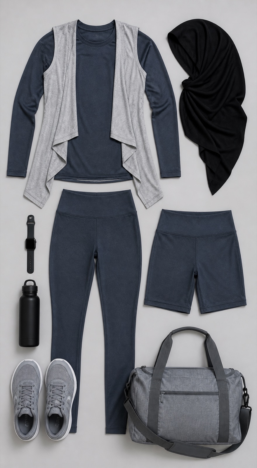 Outfit with Slate Activewear Set curated by @dopasnap