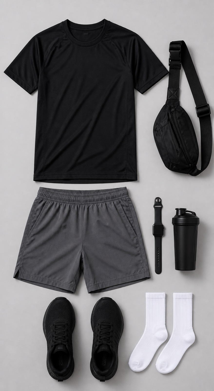 Outfit with Black Track Set curated by @dopasnap