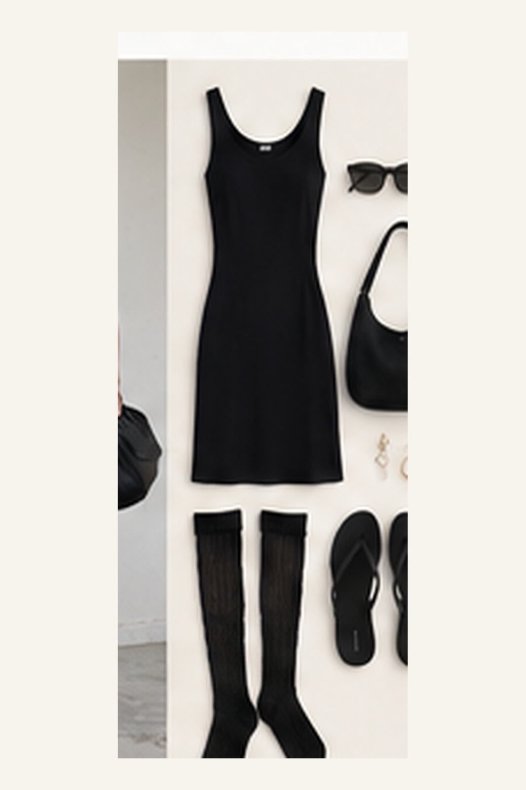 Outfit with Ivory lace mini dress, Open-Toe Knee Socks, Black Mary Jane flats curated by @dopasnap