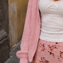 Ribbed Knit Crop Cardigan