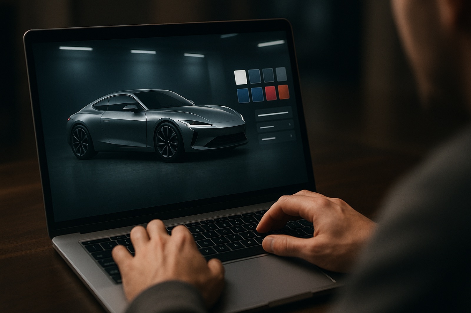A MARTy Aster C fantasy coupe, one of the builds available on WheelDream's configurator